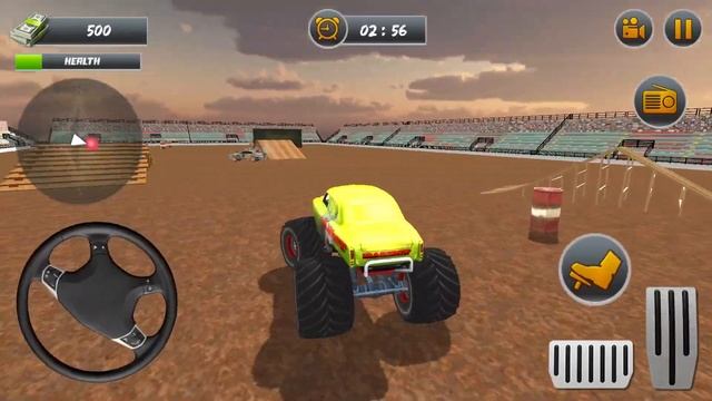 Monster Truck Demolition Derby: Extreme Stunts Simulator 2022 | Android GamePlay смотреть онлайн