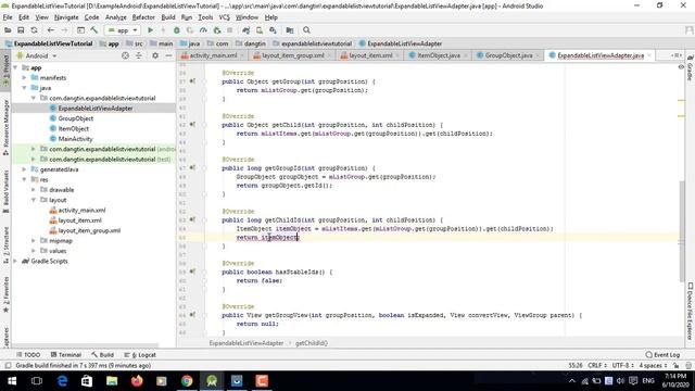 Expand/Collapse ListView trong Android (ExpandableListView Tutorial) - [Android Lists - #13] смотреть онлайн