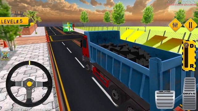 US City Road Builder Highway Construction - Excavator Loading Simulator - Android GamePlay смотреть онлайн