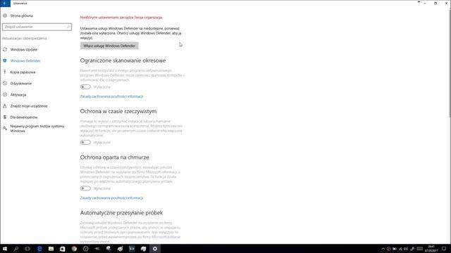 Jak wyłączyć Windows Defender MsMpEn.exe w Windows 10? | ForumWiedzy смотреть онлайн