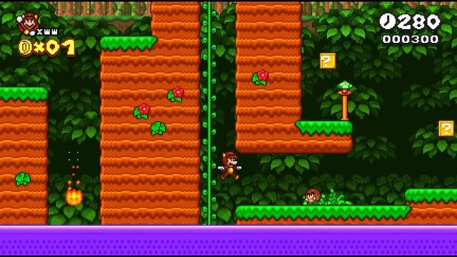 Super Mario UniMaker 1.S -Level: Posion Forest смотреть онлайн