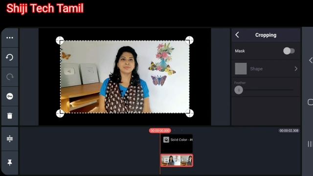 How to crop video in kinemaster tamil / crop & shape video editing tutorial tamil / Shiji Tech Tami смотреть онлайн