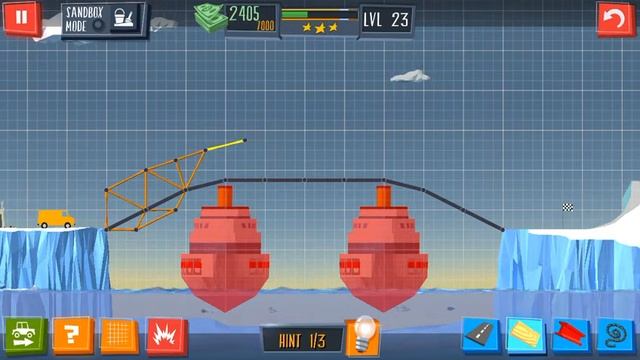 Build a Bridge Level 21 22 23 24 25 Android 3 star Walkthrough смотреть онлайн