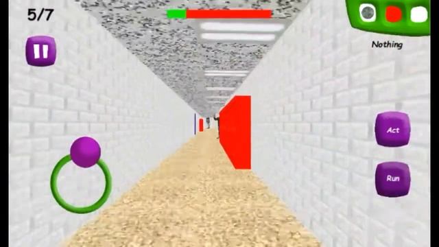 SCARIEST TEACHER EVER!!! || Baldi's Basics in Education and Learning Mobile Game смотреть онлайн