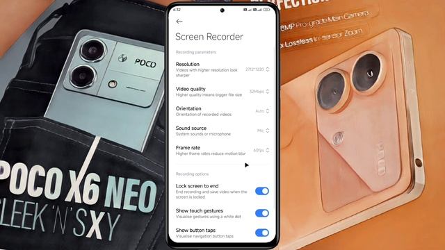 How to Screen Record on Poco X6 Neo, me Screen Recording Kaise Kare смотреть онлайн