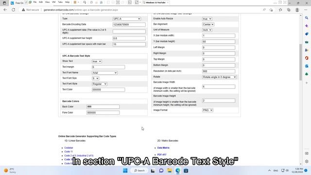 Free Online UPC-A Barcode Image Generator смотреть онлайн