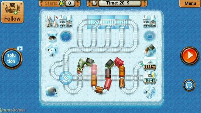 Rail Maze 2 - Train Puzzler - Train Game - Android Gameplay #1000013 смотреть онлайн