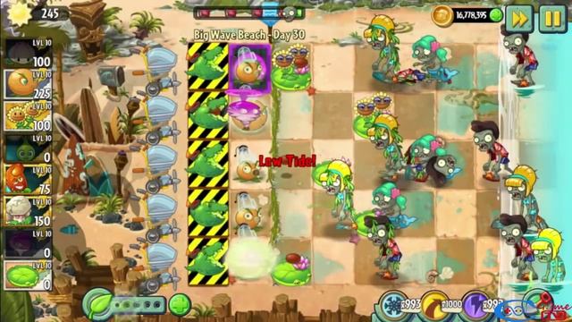 Plants vs Zombies 2 MEGA CITRON Challenge in All World - PVZ 2 Walkthrough Gameplay смотреть онлайн