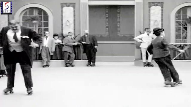 The Rink 1916 - Charlie Chaplin L Funny Silent Comedy Film | HD | Charles Chaplin, Edna Purviance.