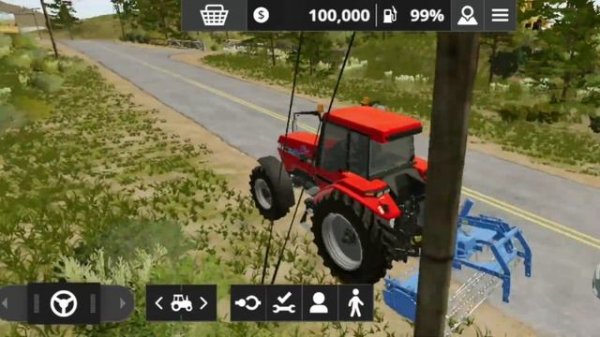 My Tractor Crushed Toyota Car - Farming Simulator 20 - Farm Games! - Android gameplay