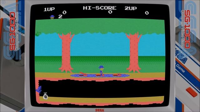 Retroarch - Sega SG-1000 with Overlay & Border смотреть онлайн