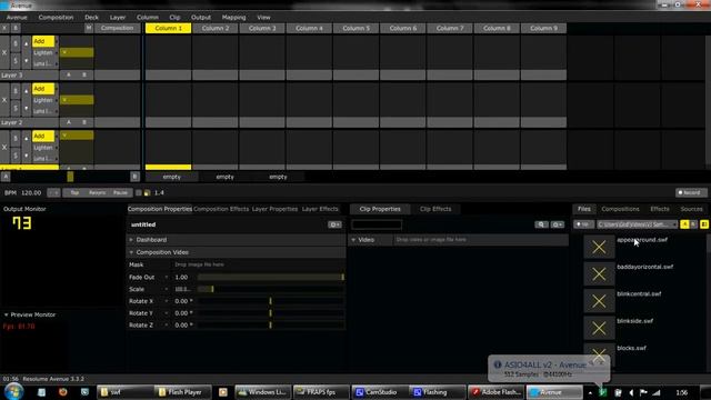 Resolume Flash Bug смотреть онлайн