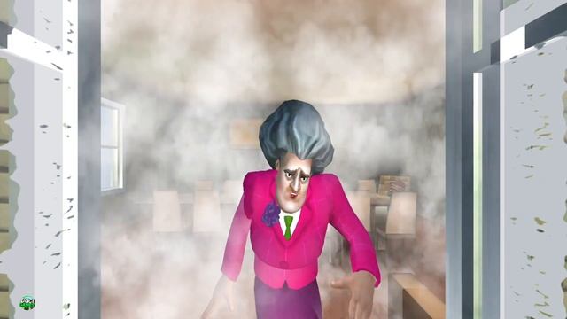 Scary Teacher 3D Special Levels Control Miss T New Adventures in Secret Room Scary House (Android) смотреть онлайн