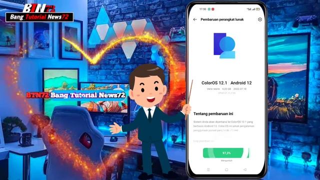 CARA UPDATE PERANGKAT LUNAK OPPO A53 || CARA UPDATE OPPO A53 KE ANDROID 12 смотреть онлайн