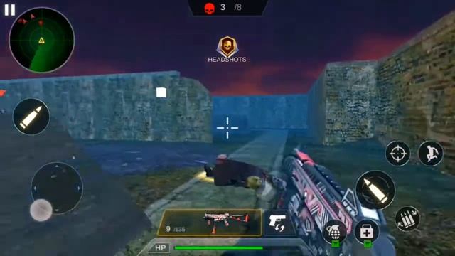 Strike Force Heroes: FPS 3D gameplay android | Map : CEMETERY highlight смотреть онлайн