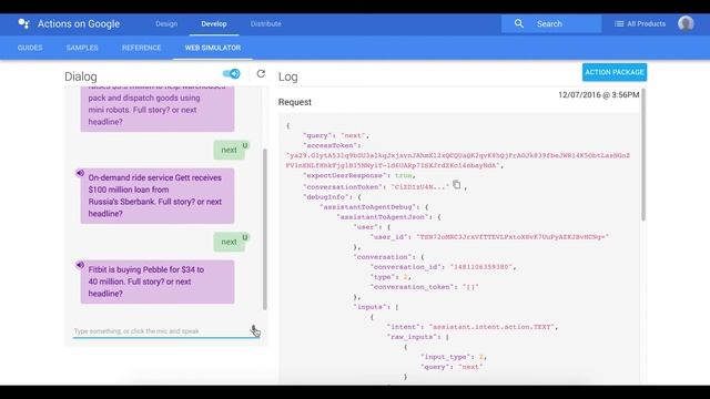 Google Home Web Simulator смотреть онлайн