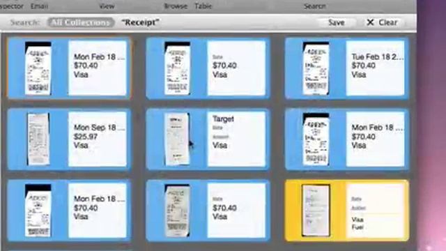 NEAT Receipts for Mac - Searching/Smart Collections смотреть онлайн
