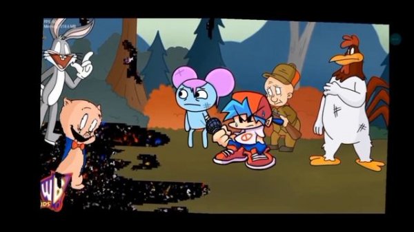 FNF VS pibby cartoons glitch v1 [ ANDROID APK OTIMIZADO ]