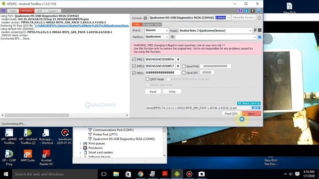 xiomi redmi note 3 repair imei dan baseband смотреть онлайн