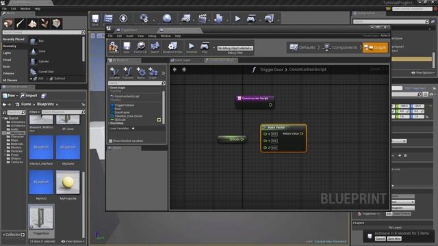 Unreal Engine 4. Blueprint. Урок 4 - Масштабирование через Blueprint. 