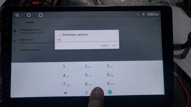 Developer option password in Android Car player. How to enable Developer. смотреть онлайн