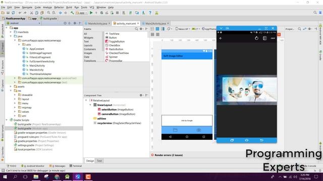 Photo Editing App Demo Tutorial in Android Studio смотреть онлайн
