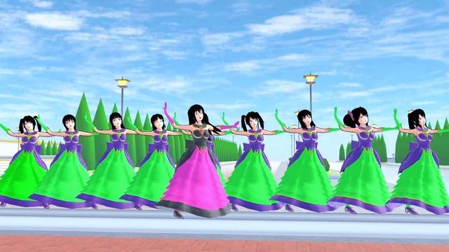 How dressed dance mist |Sakura school simulator | Dance tutorial | Dance Mist song Android gameplay смотреть онлайн