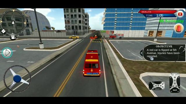 Ambulance 911 Rescue Driver Simulator | Android Gameplay смотреть онлайн