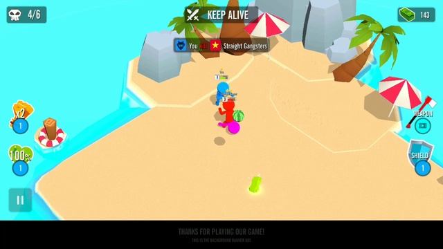 Stickman 3D - Street Gangster | Android Gameplay смотреть онлайн