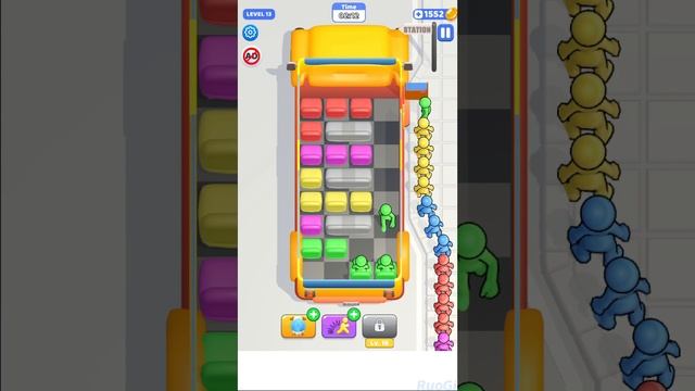 Seat Away - Part 1 Level 1-16 - Gameplay Walkthrough(iOS, Android) смотреть онлайн