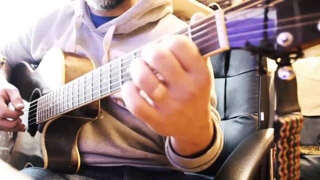Touhou music - Bad Apple on DADGAD guitar смотреть онлайн