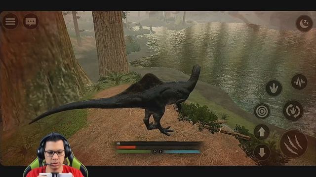 Agora eu sou o DINOSSAURO! Path of Titan jogando primeira vez смотреть онлайн