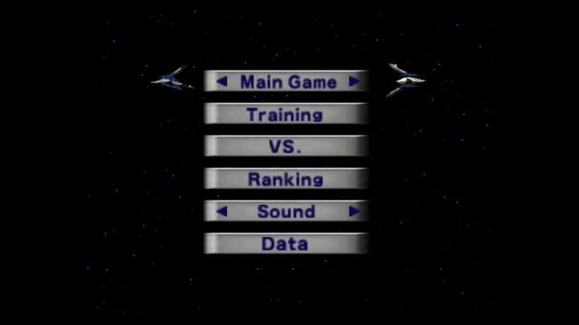 Star Fox 64 Main Menu screen смотреть онлайн