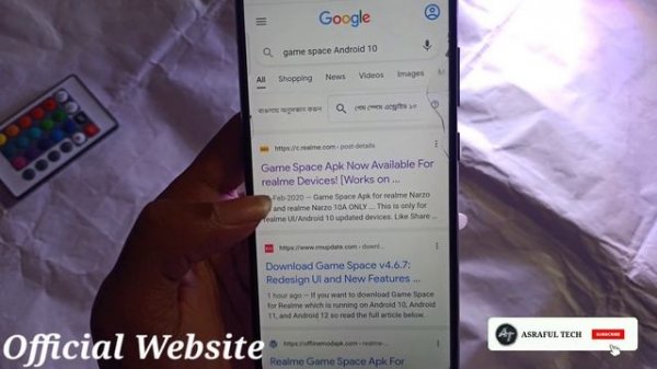 How to download game space | Game space in realme and oppo | Realme game space Android 10