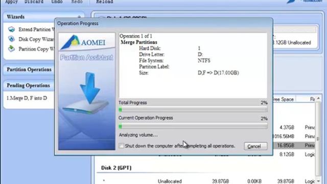 Merge Two Partitions Into One without Data Loss смотреть онлайн
