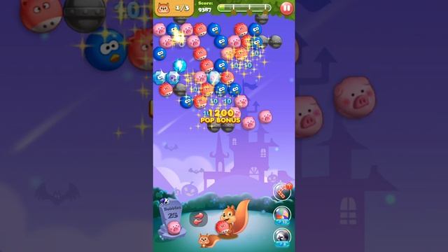 Bubble Shoot Pet Android Walkthrough - Gameplay Level 81 to Level 90 смотреть онлайн