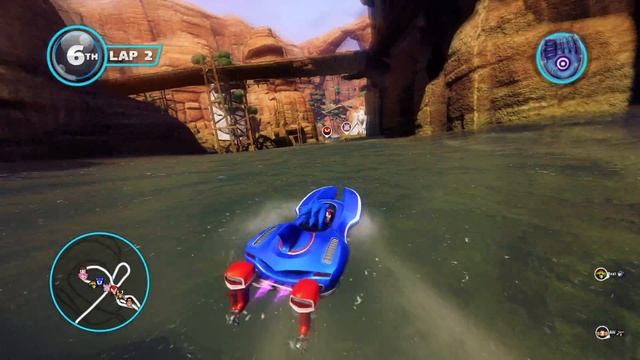 Sonic & All Stars Racing Transformed | Dragon Canyon | (PC GAMEPLAY , Max Settings)1080p смотреть онлайн
