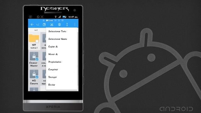 Como Ocultar archivos Con Es File Explorer !!Doble Proteccion!! Musica/Videos/Imagenes y mas!! смотреть онлайн