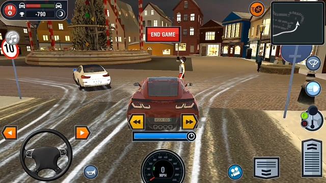 Car Driving School Simulator New Super Car V8 | Android Gameplay смотреть онлайн