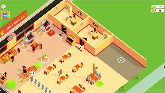 Burger Please! Gameplay Walkthrough Part 3 - Tutorial Manage Burger Restaurant (Android,iOS) смотреть онлайн