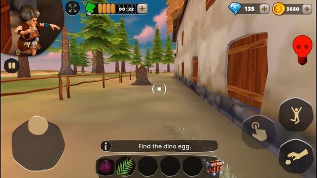 Scary Teacher stone age - Troll miss T every day , gameplay android/ ios смотреть онлайн