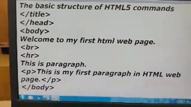 Basic HTML5 Commands | P br and HR tag | Attributes of hr and body tag 2021 смотреть онлайн