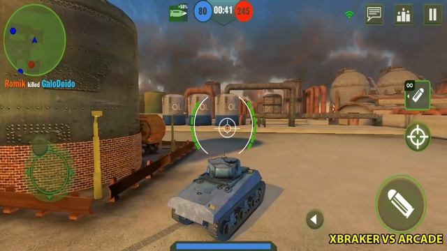 War Machines - Tank Shooting Team Deathmatch - Gameplay Walkthrough Part 21 ( iOS, Android ) смотреть онлайн