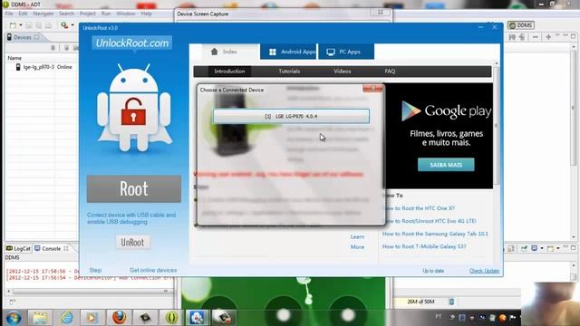 ROOT LG P970/P970H ANDROID 4.0.4 смотреть онлайн