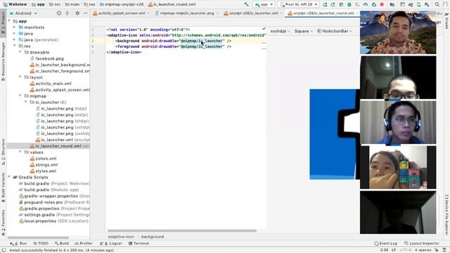 Cara Merubah Icon Aplikasi Di Android Studio смотреть онлайн