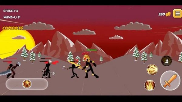 Stickman Legacy Giant War #5 - Android Gameplay