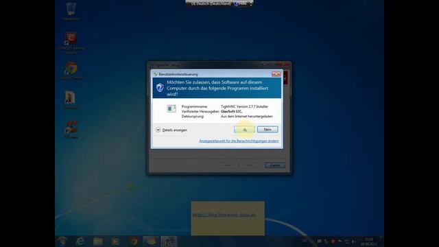 TightVNC Installation mit kurzer Info - Deutsch смотреть онлайн