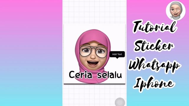 (MUST WATCH) TUTORIAL STICKER WHATSAPP IPHONE смотреть онлайн