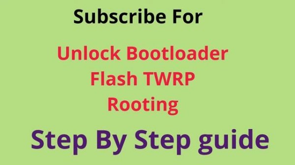 How To Root Redmi 8, Unlock Bootloader And Install TWRP Recovery