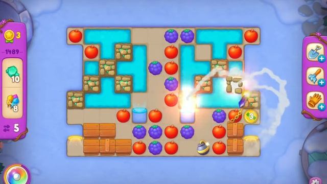 Gardenscapes Level 1489 - No Boosters